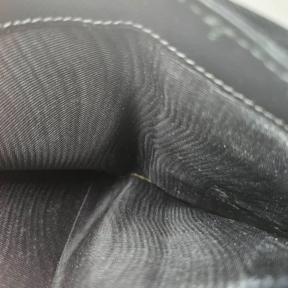 Authentic Prada Black Nylon and Leather Trifold Wallet - Picture 6 of 7